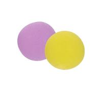 Toyvian Lot de 2 Balles de Renforcement Préhension en Silicone Couleurs Jaune Léger Violet Moyen Balles de Décompression pour Exercices des Doigts et Mains pour Relaxation et Fitness