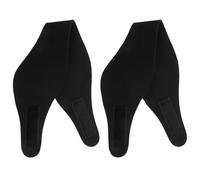 Toyvian Lot de 2 Bandeaux de Natation Étanches 53X9 CM en Tissu Élastique Noir Protège-Oreilles Confortables et Réutilisables pour Natation Yoga et Sports Aquatiques