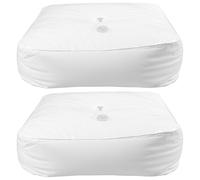 Toyvian Lot de 2 Bases Carrées Lestées à Remplir d'Eau en PVC pour Arche de Ballons Poids pour Décoration de Mariage Anniversaire et Fête Support Stable et Réutilisable pour