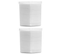 Toyvian Lot De 2 Boîtes 200 Pièces Tampons Nettoyants En Tissu Non-Tissé Pour Manucure Et Extensions De Cils Usage Professionnel En Séjour D'affaires