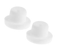 Toyvian Lot de 2 Bouchons Ronds en Caoutchouc 15 CM pour Vidange de Congélateur Bouchons D’Étanchéité Universels pour Évier de Congélateur Accessoire de Remplacement Anti-Fuite et