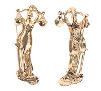 Toyvian Lot de 2 Broches Élégantes en Alliage Doré de Statue Grecque Classique, Épingles de Revers pour Femmes, Accessoires Décoratifs pour Costumes et Tenues Formelles, pour Fêtes