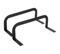 Toyvian Lot de 2 Butées Antidérapantes en Métal Noir 80X90X265 MM pour Cadre de Lit Barre de Maintien de Matelas Stable et Compatible Sommiers à Ressorts Fixation Le Glissement