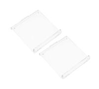 Toyvian Lot de 2 Caches-interrupteurs Transparents Type 86 pour Panneau de Climatisation Centrale, Protecteurs de Thermostat Adhésifs Anti-poussière, Compatibles Maison et Bureau,