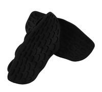 Toyvian Lot de 2 Coussinets antidérapants en Silicone pour haltérophilie - Protections de Paume ergonomiques pour Hommes et Femmes - Gants d'entraînement sans Doigts pour tractions avec