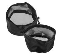 Toyvian Lot de 2 Couvercles de Ventilation pour Tentes de Culture en Tissu Oxford Petite Taille 10X135 CM avec Bande Élastique Ajustable et Protection Anti-Poussière Filtres pour