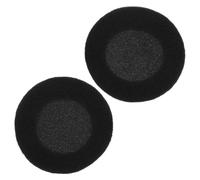 Toyvian Lot de 2 Éponges Rondes Souples 50mm pour Casque Audio, Coussinets Confortables en Éponge Résistants la Déformation pour Écoute Musicale et Gaming