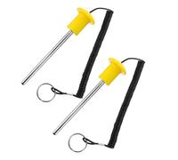 Toyvian Lot De 2 Goupilles De Traction pour Équipement De Fitness Goupille De Support De Poids