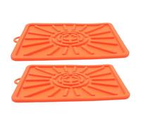 Toyvian Lot De 2 Housses De Protection Réutilisables pour Plaque De Cuisson Accessoires pour Plaque De Cuisson Plaques De Cuisson Tapis De Protection Réutilisable Housses De