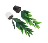 Toyvian Lot De 2 Mini Plantes en Pot Décoratives Plantes Miniatures Petits Bonsaïs Accessoires pour Maison De Poupée Décoratives Modélisation Succulentes