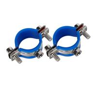 Toyvian Lot de 2 Pinces Pratiques en Acier Inoxydable pour Chaise de Bureau, Butée de Protection Anti-affaissement, Diamètre Intérieur 32-34mm, Prévention de L'enfoncement