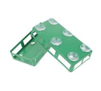 Toyvian Lot de 2 Plateaux à Ventouses pour Fleurs de Cimetière, Base de Composition de Fleur Verte, Support Décoratif pour Mariage, Fixation sans Trace, Accessoires Jardin et Cérémonie