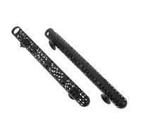 Toyvian Lot de 2 Protections Amovibles pour Chauffage D’Aquarium 31,5 Cm en Plastique Noir Résistant la Chaleur, Manchon de Tige Chauffante pour Sécurité Poissons et Isolation Thermique