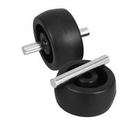 Toyvian Lot De 2 roulettes Pivotantes pour Pied De Parasol D’extérieur, Accessoires Compatibles Parasol De Terrasse, Matériaux Solide, Facilités De Déplacement, Usage Jardin Et Plage