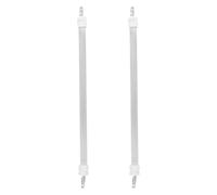 Toyvian Lot de 2 Tubes Chauffants en Quartz : élément Chauffant Infrarouge de Rechange de 26 cm - Tige en Quartz céramique pour radiateurs d’appoint - Tube électrique Portable