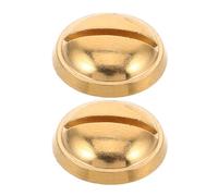 Toyvian Lot de 2 Vis de Serrage en Métal pour Repose-pouce de Saxophone Alto, Ténor et Soprano - Accessoires de Réparation Professionnels pour Instruments à Vent - Pièces de Rechange