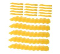 Toyvian Lot de 20 Fausses Frites Artificielles Modèles De Restauration Rapide pour pour Faire Semblant Échantillons De Nourriture pour La Maison Les Fêtes Les