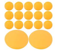 Toyvian Lot de 20 Filtres Autocollants Ronds 50 Mm pour Éclairage Led, Film de Lumière Ambiante à Tonalité Chaude, Gel Translucide pour Spots Encastrés et Lampes D'ambiance, Adapté