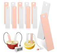 Toyvian Lot de 24 plaques d'anode en cuivre pur - Accessoires pour expériences de batterie de fruits, galvanoplastie et recherche scientifique