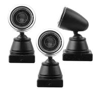 Toyvian Lot de 3 Mini Feux de Verts LED pour Maquettes Architecturales Projecteurs pour Maison de Poupée Accessoires Décoratifs pour Table à Sable et Modélisme Ferroviaire