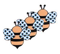 Toyvian Lot De 3 Ornements D’Abeilles Décoratifs en Métal, Style Rustique, Dimensions Petites, Décoration Intérieure pour Salon Et Chambre, pour Plateau à Étages Et Décorations De Table Saisonnières