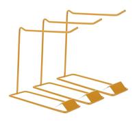 Toyvian Lot de 3 présentoirs à ongles en fer pour échantillons de vernis à ongles, présentoir pour échantillons de vernis gel, pour salons professionnels
