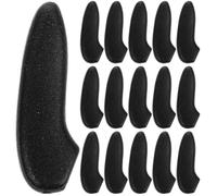 Toyvian Lot de 30 Manchons Protège-embouts de Coupe-couteaux en Plastique Noir, Protection Anti-coupure pour Pointes de Lames Cuisine, Accessoire Pratique pour Rangement et Sécurité