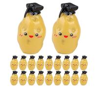 Toyvian Lot de 30 Mini Pommes de Terre en Résine Réalistes Décorations Miniatures pour Maison de Poupée Jouets Légumes Factices Présent Original pour Fin D’Études et Noël