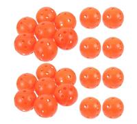 Toyvian Lot de 35 de Golf D’Entraînement Creuses en Plastique 42 MM Orange pour Practice Intérieur et Extérieur Légères et pour Améliorer la Précision au Golf en Jardin ou Espace