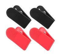 Toyvian Lot de 4 Clips de Sécurité Universels pour Tapis Roulant Clips à Ressort en Plastique Noir et Rouge Accessoires de Remplacement pour Touche d'Arrêt d'urgence Compatibles