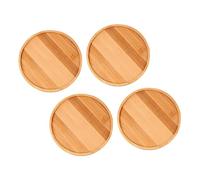 Toyvian Lot De 4 en pour Jardinière Plateau Décoratif pour Bonsaï Plateau Carré pour Plantes D'Intérieur Plateau Décoratif pour Pots De Fleurs pour