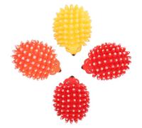 Toyvian Lot De 4 Jouets Interactifs en Vinyle Résistant Aux Morsures, Forme De Hérisson Sonore, Taille Standard, pour Jeux à La Maison, Adapté pour Chiens Et Chats