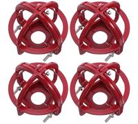 Toyvian Lot de 4 Protections de Tête de Sprinkler Inamovibles Couvercles Anti-Collision pour Sprinklers Résidentiels et Commerciaux Capuchons Solide pour Protection Plafond