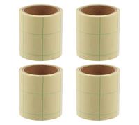 Toyvian Lot de 4 Stickers Muraux Toise Amovibles 2M pour Garçon et Filles Règle de Croissance Transparente 52 CM de Large Autocollant Mural Résistant à L'Humidité pour Chambre d'Garçon