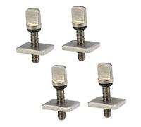 Toyvian Lot de 4 Vis à Ailerons en Acier Inoxydable pour Planche de Surf Longboard Vis Compactes et Étanches Accessoires Portables pour Surf et Sup Pièces Amovibles Pratiques