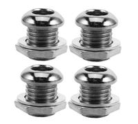 Toyvian Lot de 4 Vis de Ventilation en Alliage pour Caisse Claire, Accessoires de Remplacement pour Trou D’aération de Tambour, Visserie Solide pour Batterie et Percussions, Usage Musical