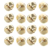 Toyvian Lot de 400 Clochettes pour Collier de Chien et Chat, Croix Design, 16 Mm Électroplaqué Jaune, Mini Clochettes Légères avec Son Clair, Accessoires Anti-Perte pour Petits