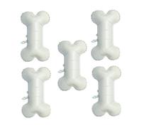 Toyvian Lot de 5 ballons en forme d'os Fournitures de fête pour chiens en feuille d'aluminium - Fête à thème Chien Os Ballon pour les fêtes de chiot Peut Pawty Grand Baron Bébé