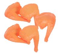 Toyvian Lot de 5 Mannequins Alimentaires Factices Cuisse de Canard Réaliste en PVC, Accessoires Photo pour Garçon et Filles, Taille Moyenne, Décoration la Cuisine et Jeux de Rôle