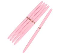 Toyvian Lot de 5 set de Pinceaux de Précision pour Nail Art Stylos Liners Fins pour Dessin D’Ongles Pinceaux Métalliques Rose Pastel Outils DIY pour Décoration Détaillée des Ongles