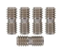 Toyvian Lot de 5 Vis de Débosselage M8 Métrique vers 5/16 Pouce, Adaptateurs Automobiles sans Peinture pour Outils de Réparation de Carrosserie, Accessoires Extracteur Bosses Robustes