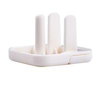 Toyvian Lot de 50 Cache-prises Électriques en Abs pour Garçon et Filles, Protection Sécurité Facile à Poser, Chambre Bébé et Maison, Compatible Prises Américaines Deux ou Trois Pôles