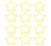 Toyvian Lot de 50 Élastiques D’Étoile à Cinq Branches pour Magie Accessoires de Performance Scénique Élastiques Magiciens Légers et Compacts pour Spectacles et Fêtes