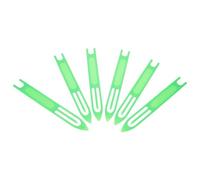 Toyvian Lot de 6 Aiguilles Robustes à Tisser en Plastique Taille 9 Ultra-Large 31x3,7x0,62 Mm pour Réparation de Filets de Pêche, Navettes de Tissage, Usage Artisanal et Travaux Marins