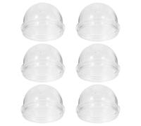 Toyvian Lot de 6 Bouchons de Tube pour Hamster en Plastique Blanc 6 X 6 X 4,5 Cm, Accessoires Compatibles Cage à Hamster Nain, Embouts de Tunnel Externes Sécurisés pour