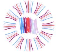 Toyvian Lot de 6 Pelotes de Fil à Crocheter Prédécoupées Épais en Fibre Acrylique, Couleurs Éclatantes, Kit de Démarrage Tricot et Crochet pour Tapis, Coussins et Tapisseries DIY, Kit