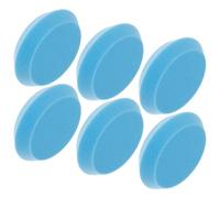 Toyvian Lot de 6 Tampons de Polissage en Éponge Bleue pour Boules de Bowling - Éponges de Nettoyage Réutilisables pour Réparation des Rayures Superficielles et Entretien de Surface -