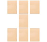 Toyvian Lot de 7 Feuilles de Gel PVC Orange pour Éclairage, Diffusion de Lumière et Grosse Rigidité, pour Design de Scène et Industrie du Divertissement