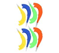 Toyvian Lot de 8 Klaxons de Supporters en Plastique Étanche 22 Cm, 4 Couleurs Lumineuses, Générateurs de Bruit pour Événements Sportifs, Matchs de Football et Fêtes de Stade