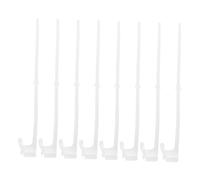 Toyvian Lot De 8 Mâts De Drapeau pour Fenêtre De Voiture Support De Drapeau De 449 Cm pour Véhicules Camions SUV Robuste Et À Clipser - Support De Bannière pour Patriotiques